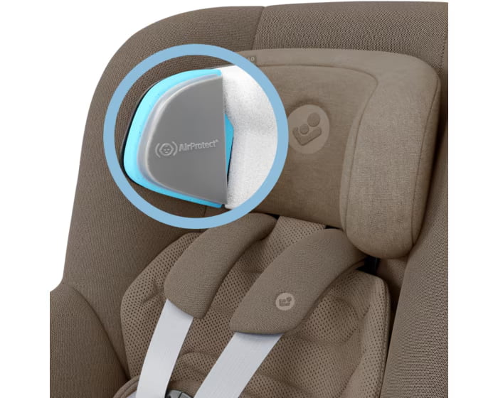 Cadeira Auto Mica 360 Pro da Maxi-Cosi - Auto Giratória 360 - Authentic Truffle