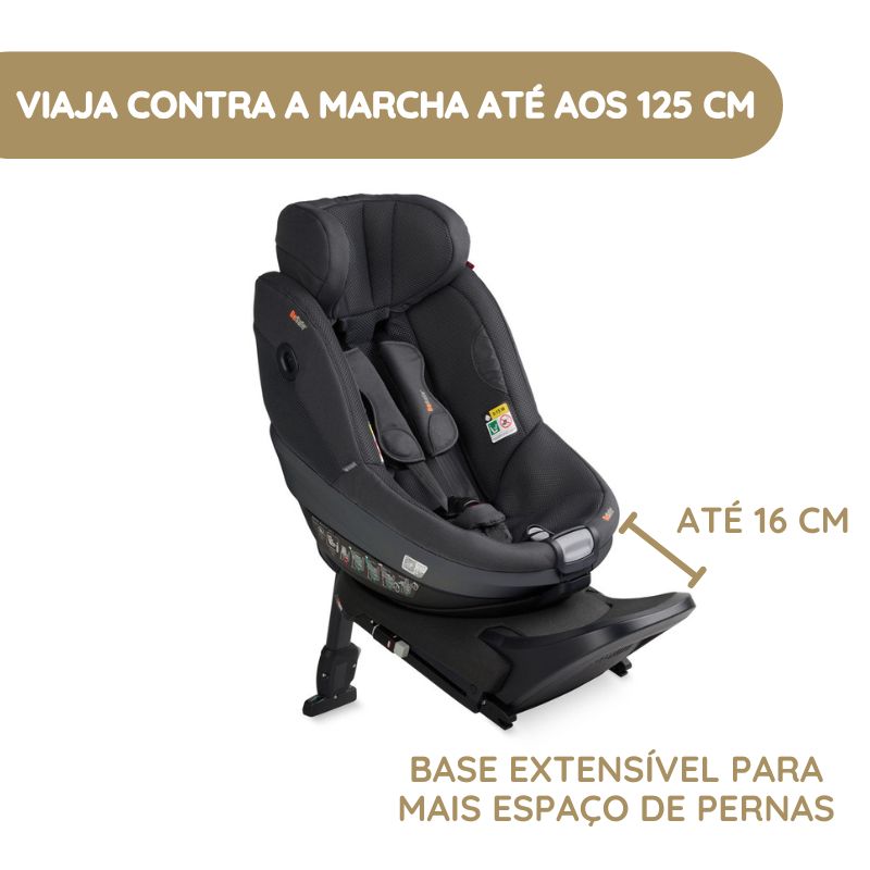 BeSafe Cadeira Auto Beyond 2 360 B - Fresh Black Cab
