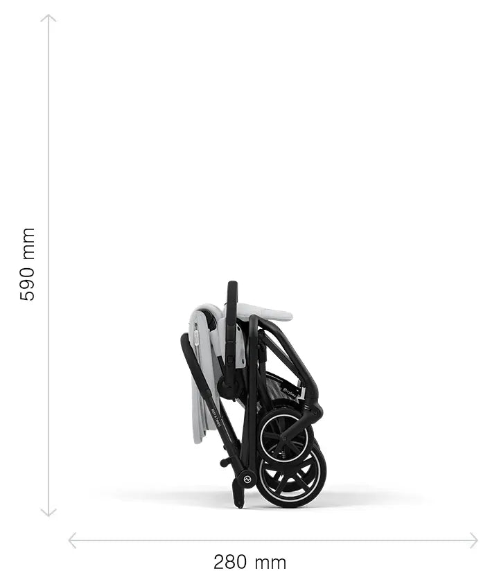 Cybex Eezy S Twist+ 2 Carrinho de Bebé - Almond Beige