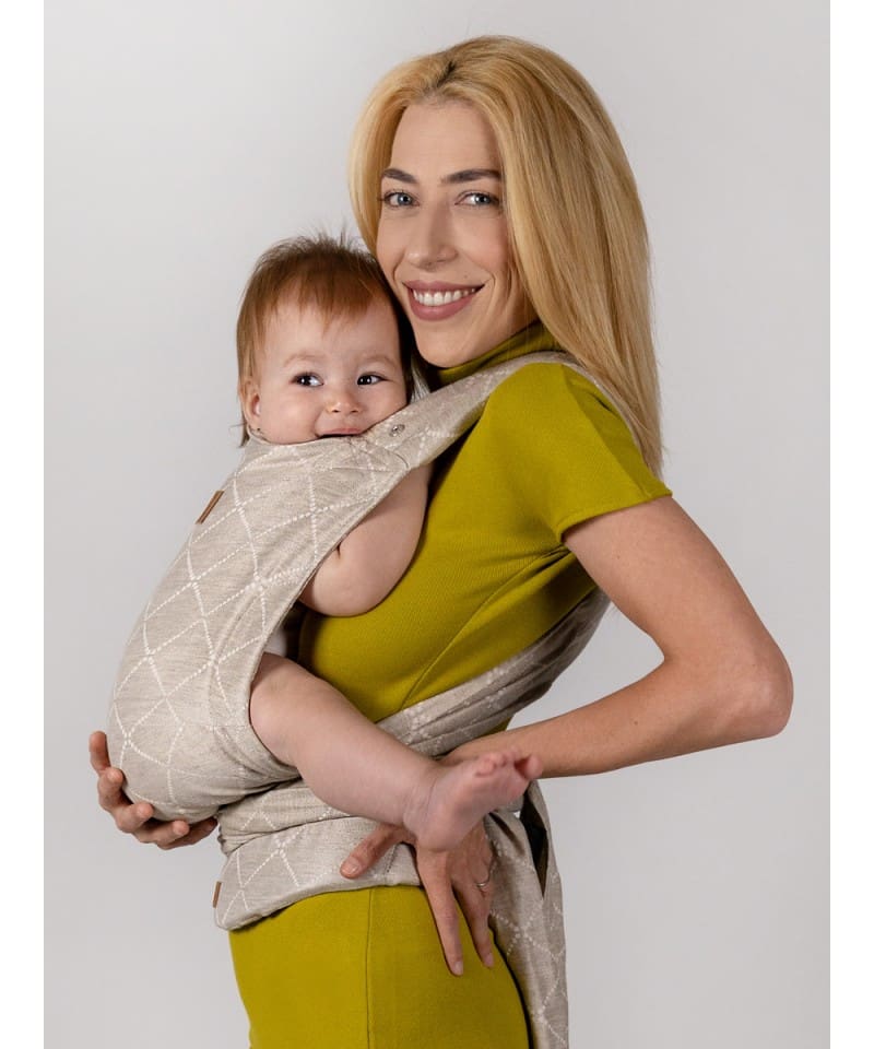 Isara Quick Half Buckle Mochila Portabebé - Au Naturel