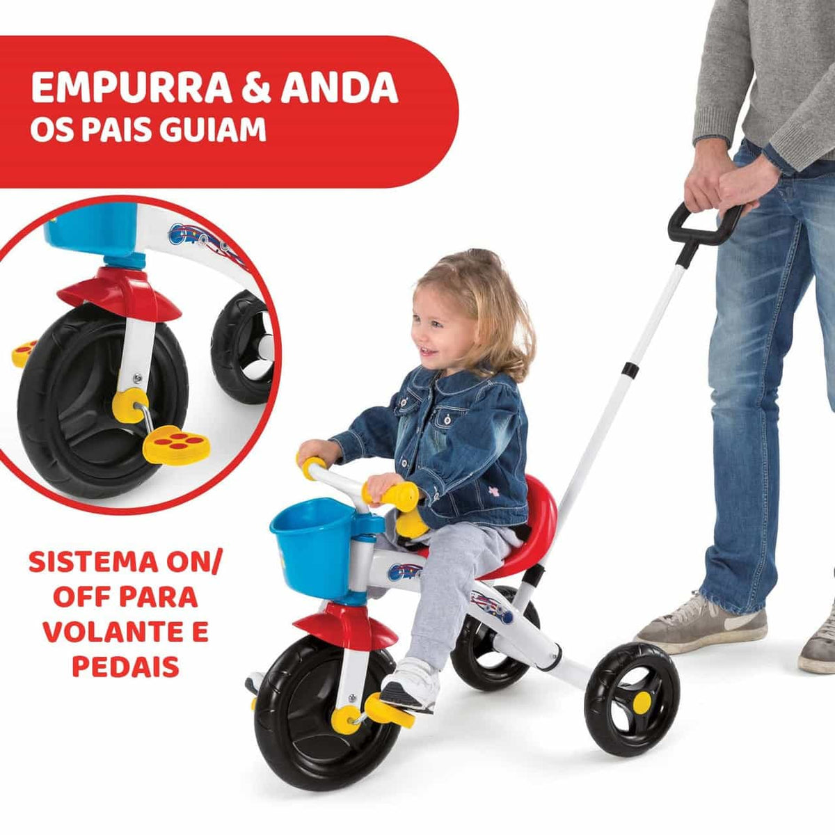 Chicco Move N' Grow Triciclo U-Go
