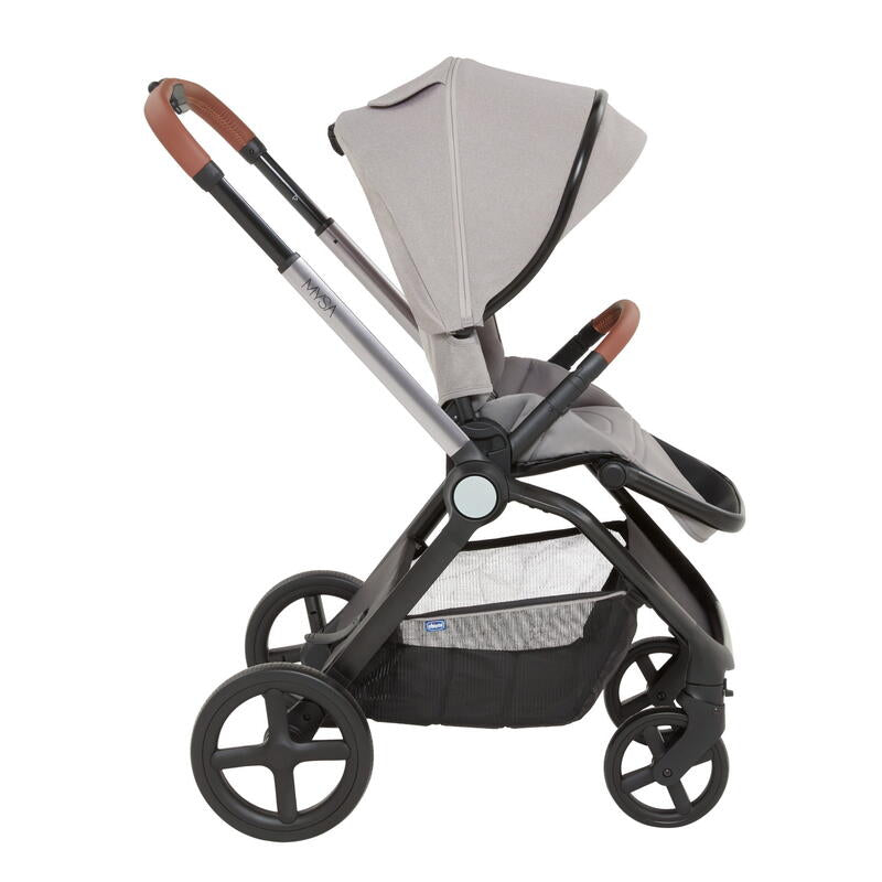 Chicco Carrinho de Bebé Mysa - Silver Grey