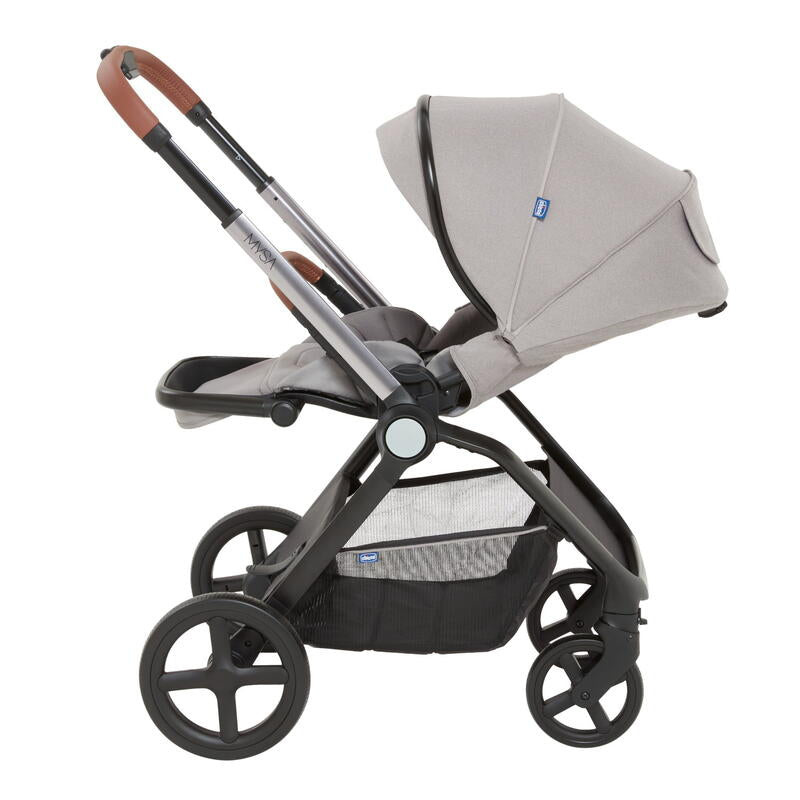 Chicco Carrinho de Bebé Mysa - Silver Grey