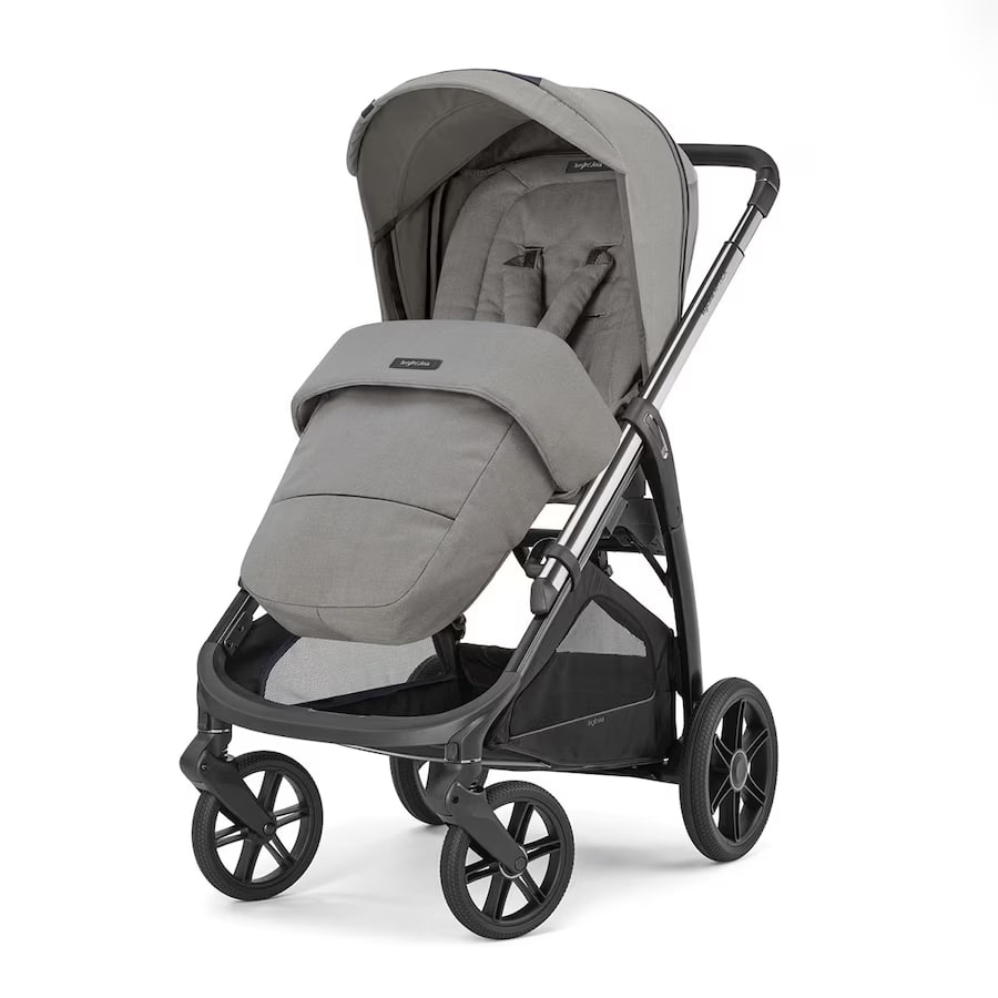 Carrinho de Bebé Inglesina System Duo Aptica - Platinum Grey