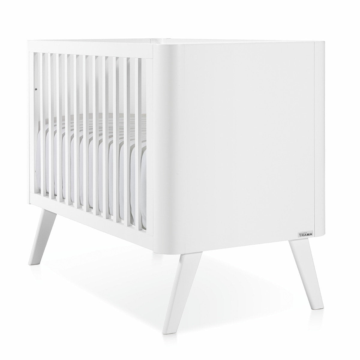 Trama Cama Round Branco