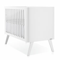 White Round Bed Frame