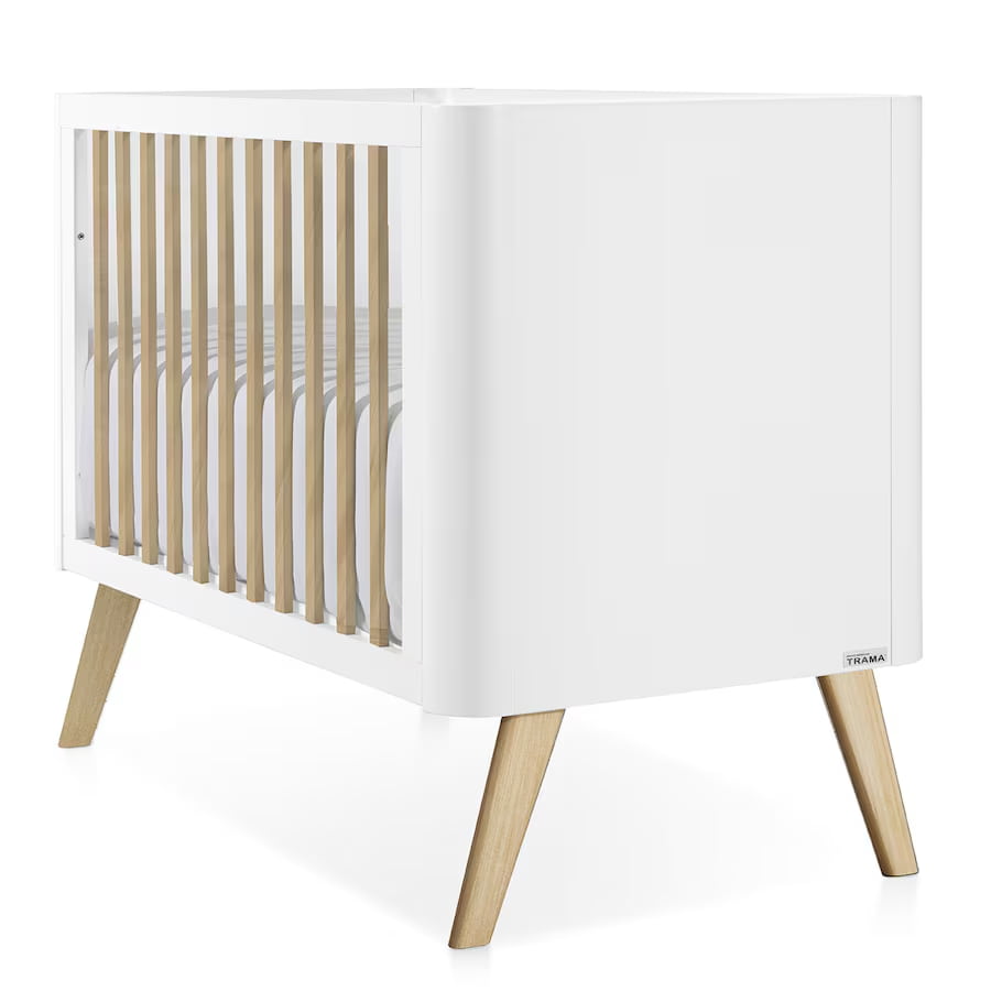 Trama Cama Round Branco/Tola