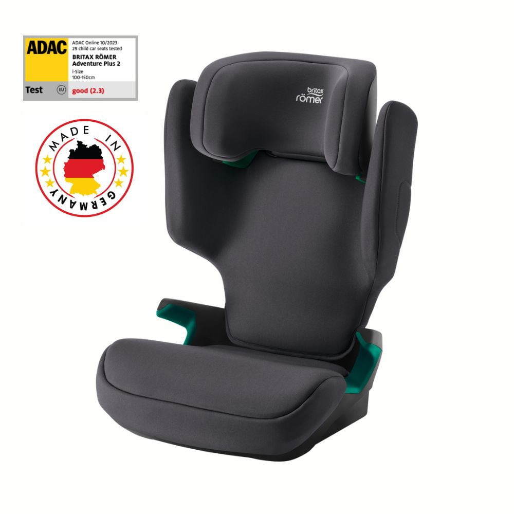 Cadeira Auto Adventure PLUS 2 da Britax Romer - Midnight Grey dos 3.5 aos 12 anos