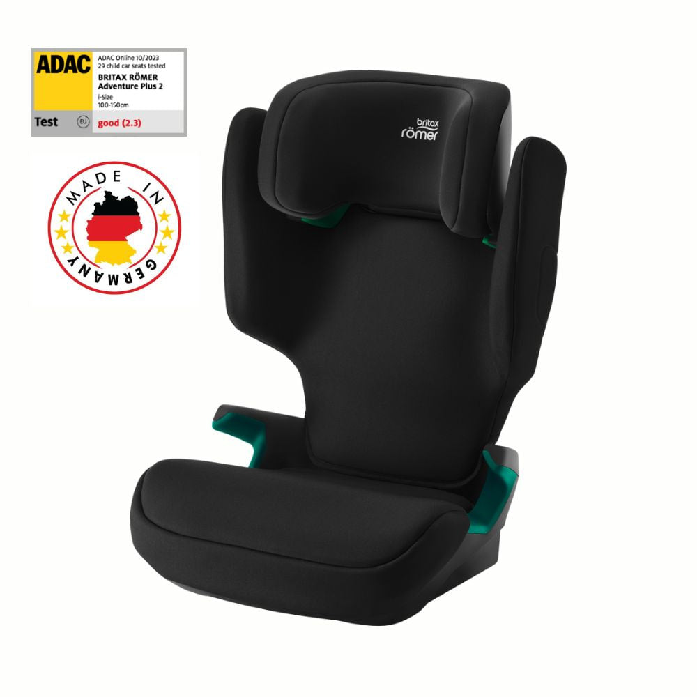 Cadeira Auto Adventure PLUS 2 da Britax Romer - Space Black dos 3.5 aos 12 anos