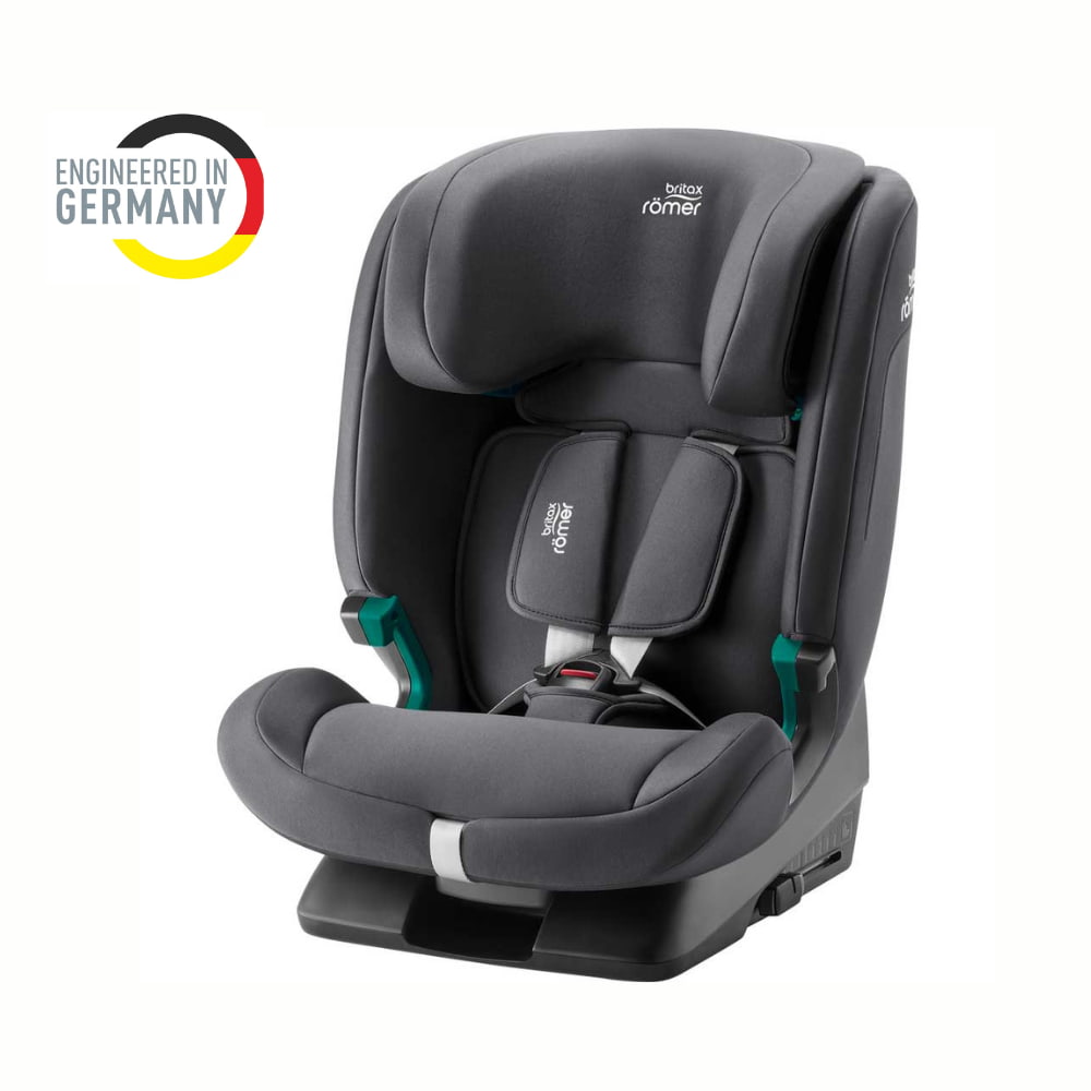 Cadeira Auto Evolvafix da Britax Romer - Midnight Grey dos 15 meses aos 12 anos