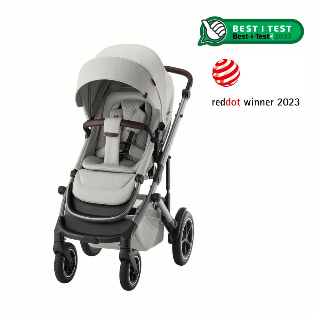 Carrinho de Bebé Smile 5Z da Britax Romer - Linen Grey dos 0 meses aos 4 anos - LUX