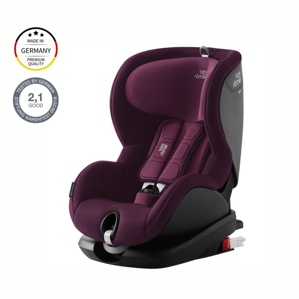 Cadeira Auto Trifix 2 i-Size da Britax Romer - Burgundy Red dos 15 meses aos 4 anos