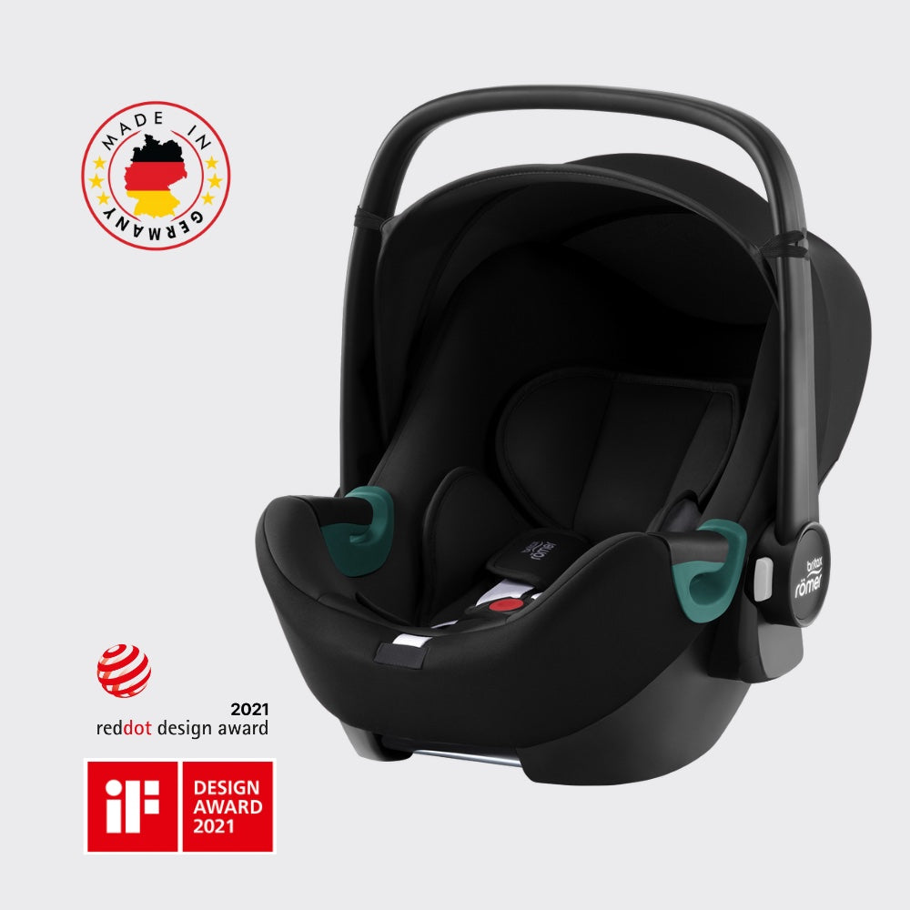 Cadeira Auto Baby-Safe 3 i-Size da Britax Römer - Dos 0 aos 15 meses com tecnologia "lie-flat" - Space Black