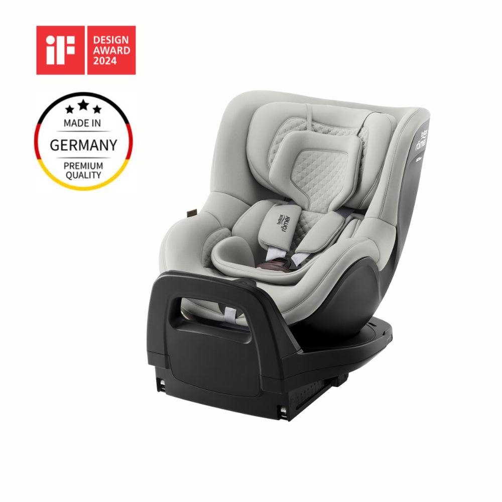Cadeira Auto DualFix PRO M da Britax Romer  - Linen Grey dos 3 meses a 4 anos - LUX