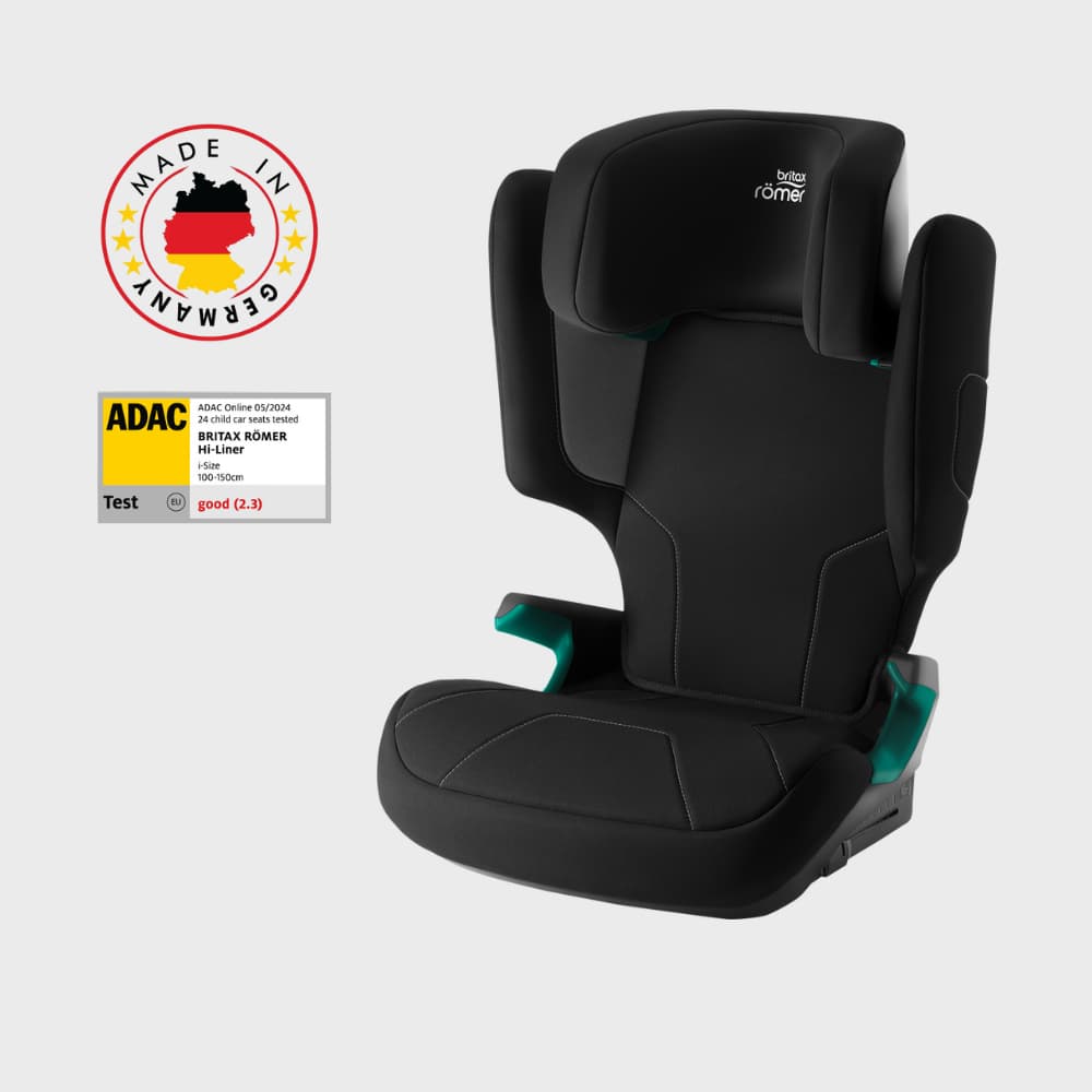 Cadeira Auto Hi-Liner Britax Römer - Dos 3.5 aos 12 anos - Space Black