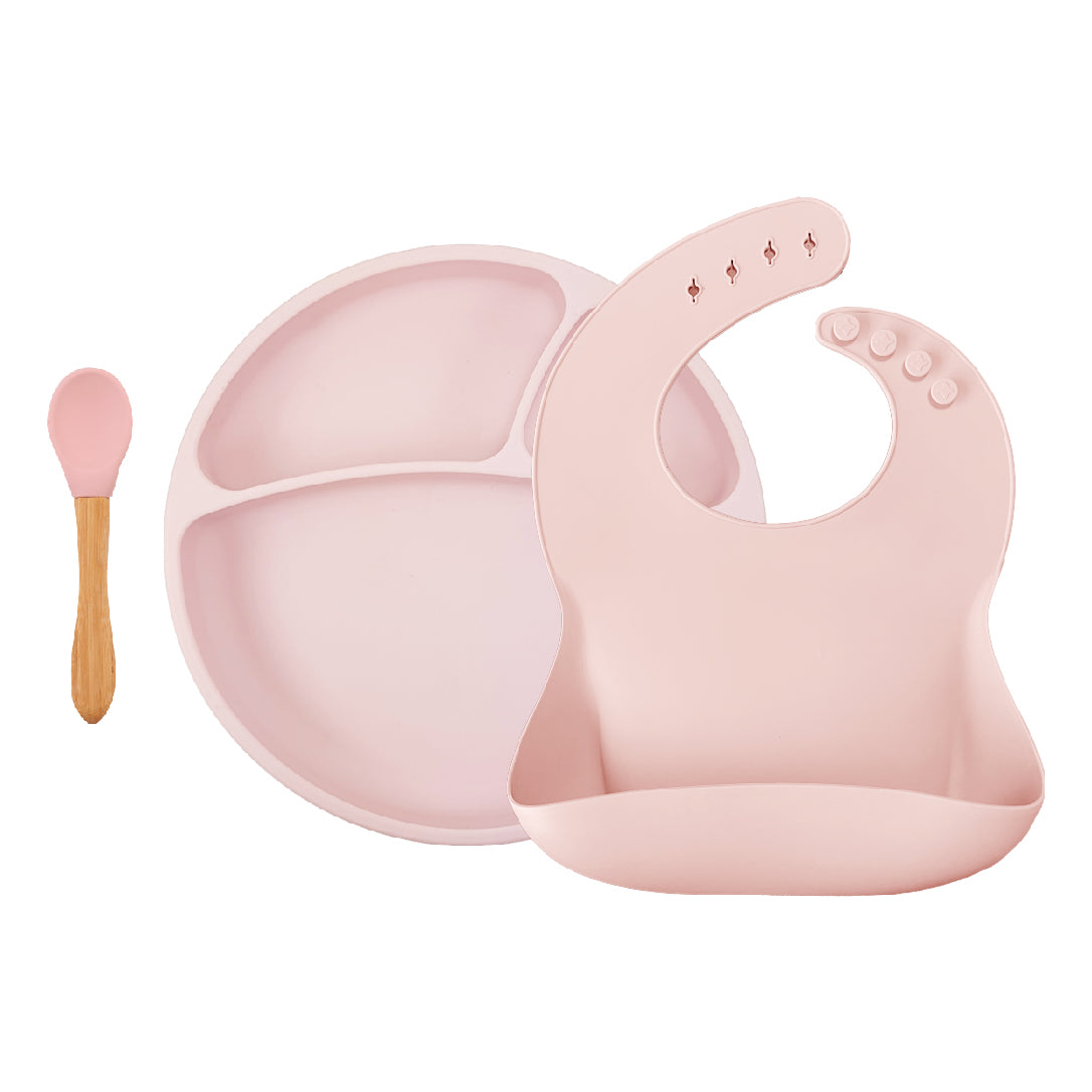 Minikoioi - Conjunto de Alimentação BLW Set II - Rosa