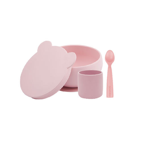 Minikoioi - Conjunto de Alimentação BLW Set I - Rosa