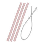 Minikoioi Palhas Silicone - Pinky Pink - 3 Uni/Escova