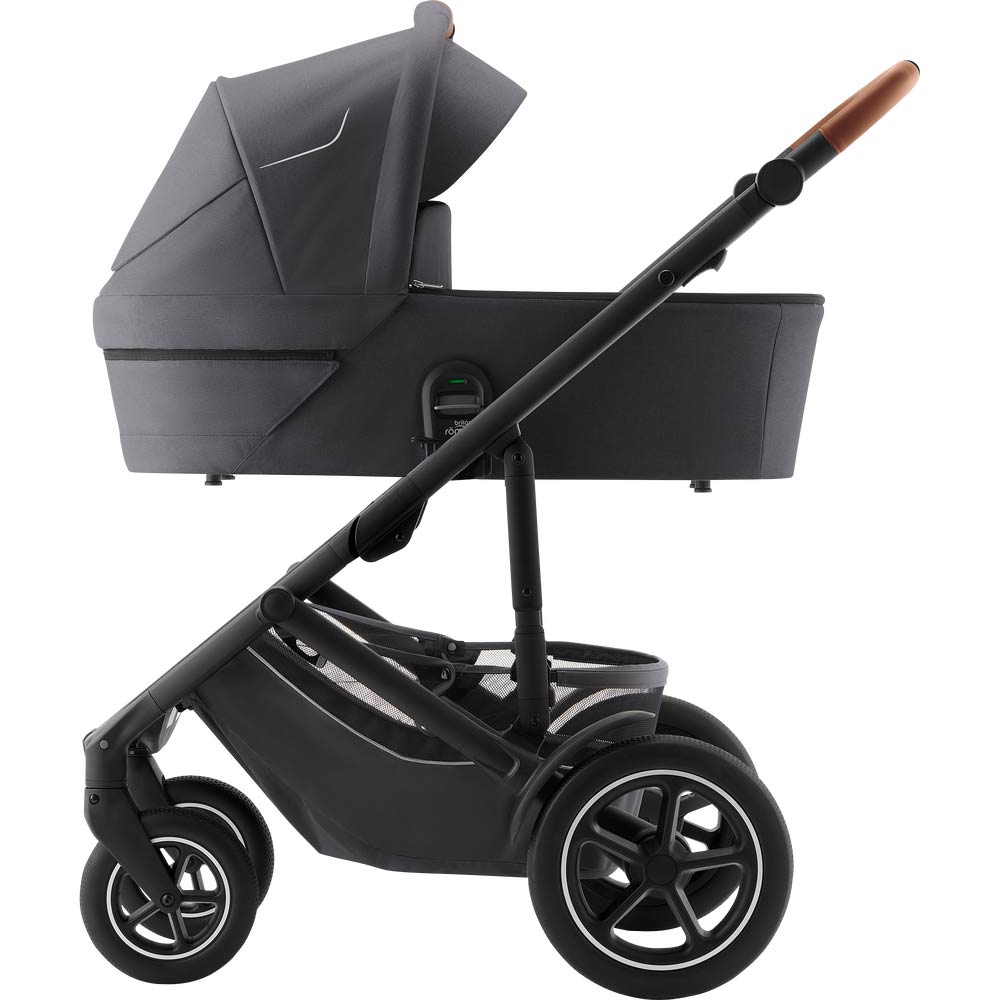 Carrinho de Bebé Smile 5Z da Britax Romer - Midnight Grey dos 0 meses aos 4 anos - CLASSIC