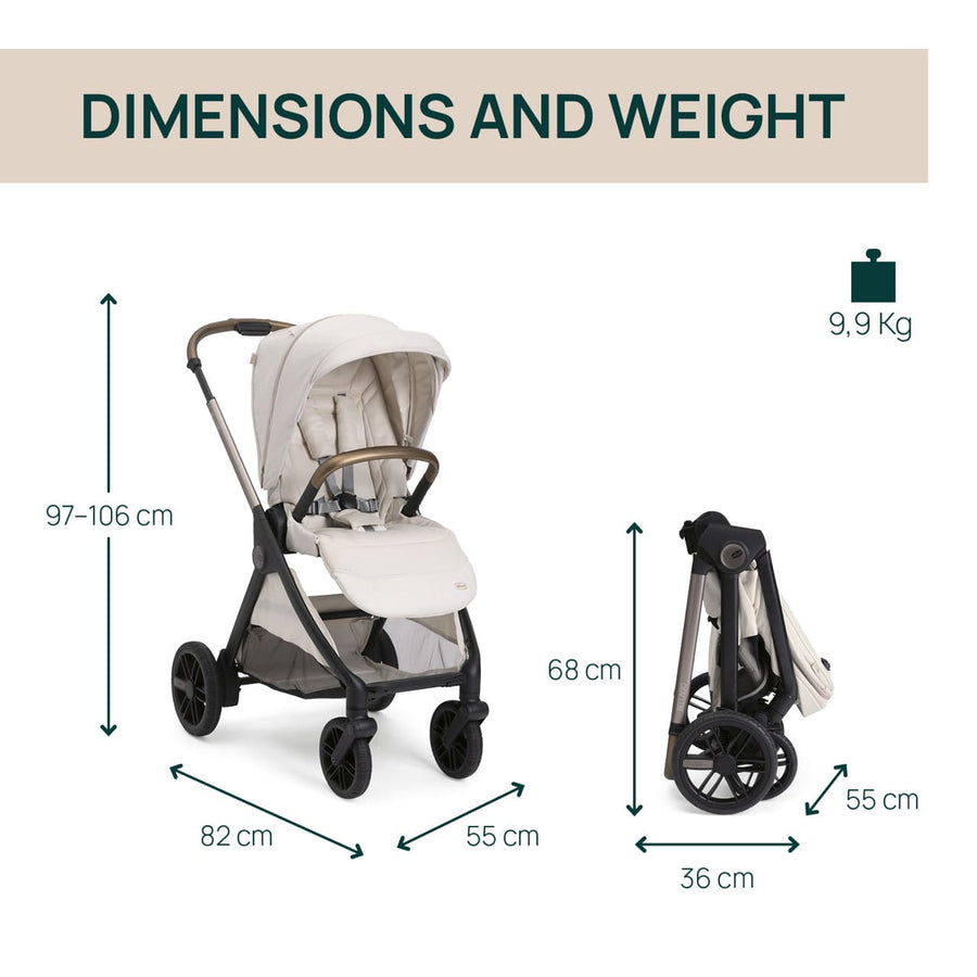 Chicco Carrinho de Bebé Bellagio 2.0 - Fir Tree