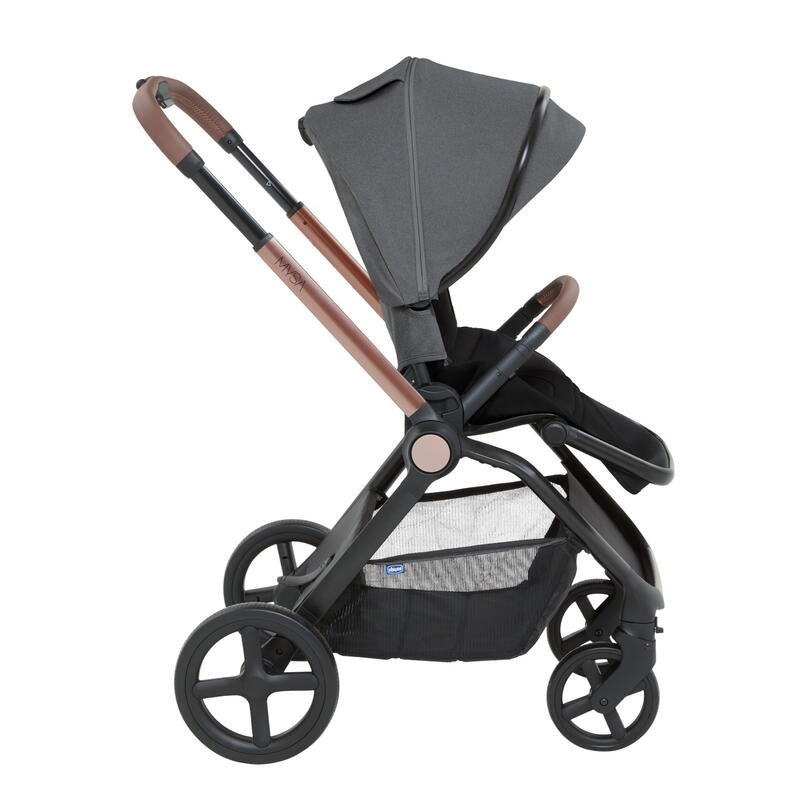 Chicco Carrinho de Bebé Mysa - Black Satin
