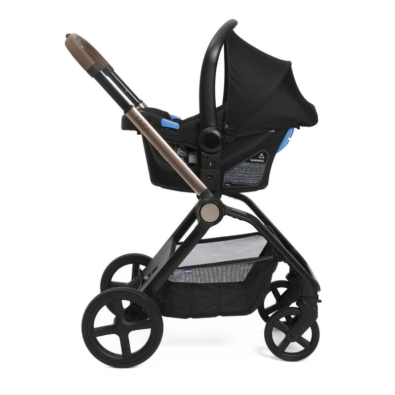 Chicco Carrinho de Bebé Mysa - Black Satin