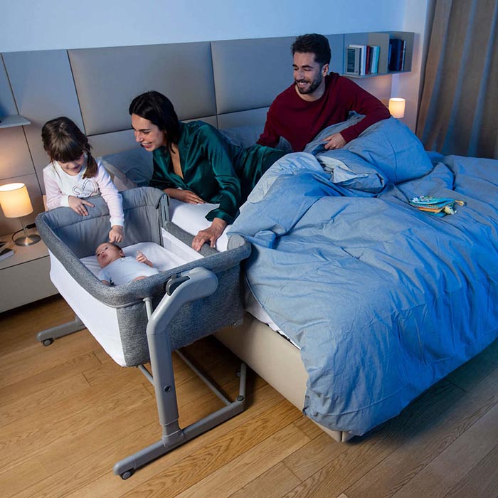 Chicco Berço Next2Me Magic Evo - Dark Grey