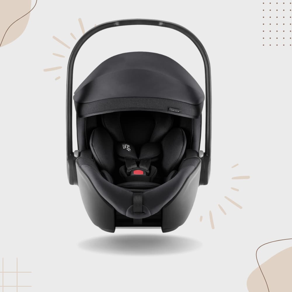 Trio Rio Carrinho de Bebé + Alcofa + Ovinho Baby-Safe Pro da Britax Römer - Style Carbon Black