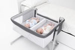 Chicco Berço de Gémeos Next2Me Twin - Magnet Grey