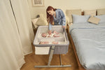 Chicco Berço de Gémeos Next2Me Twin - Magnet Grey