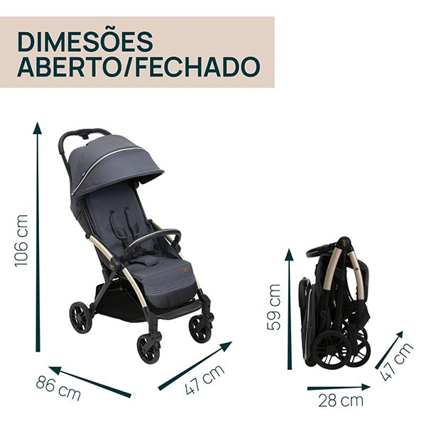 Chicco Carrinho de Bebé Goody Xplus - Dark Shadow