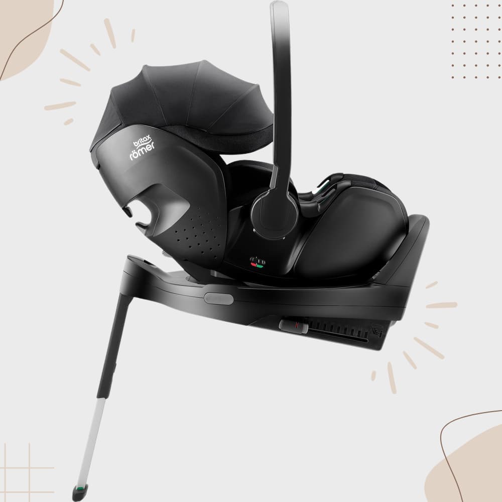 Trio Rio Carrinho de Bebé + Alcofa + Ovinho Baby-Safe Pro da Britax Römer - Style Carbon Black