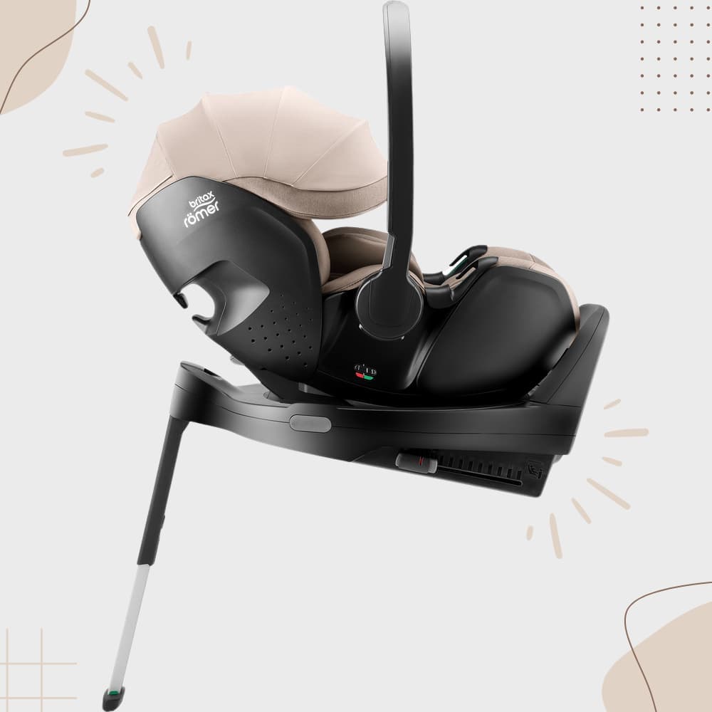 Trio Rio Carrinho de Bebé + Alcofa + Ovinho Baby-Safe Pro da Britax Römer - Style Teak
