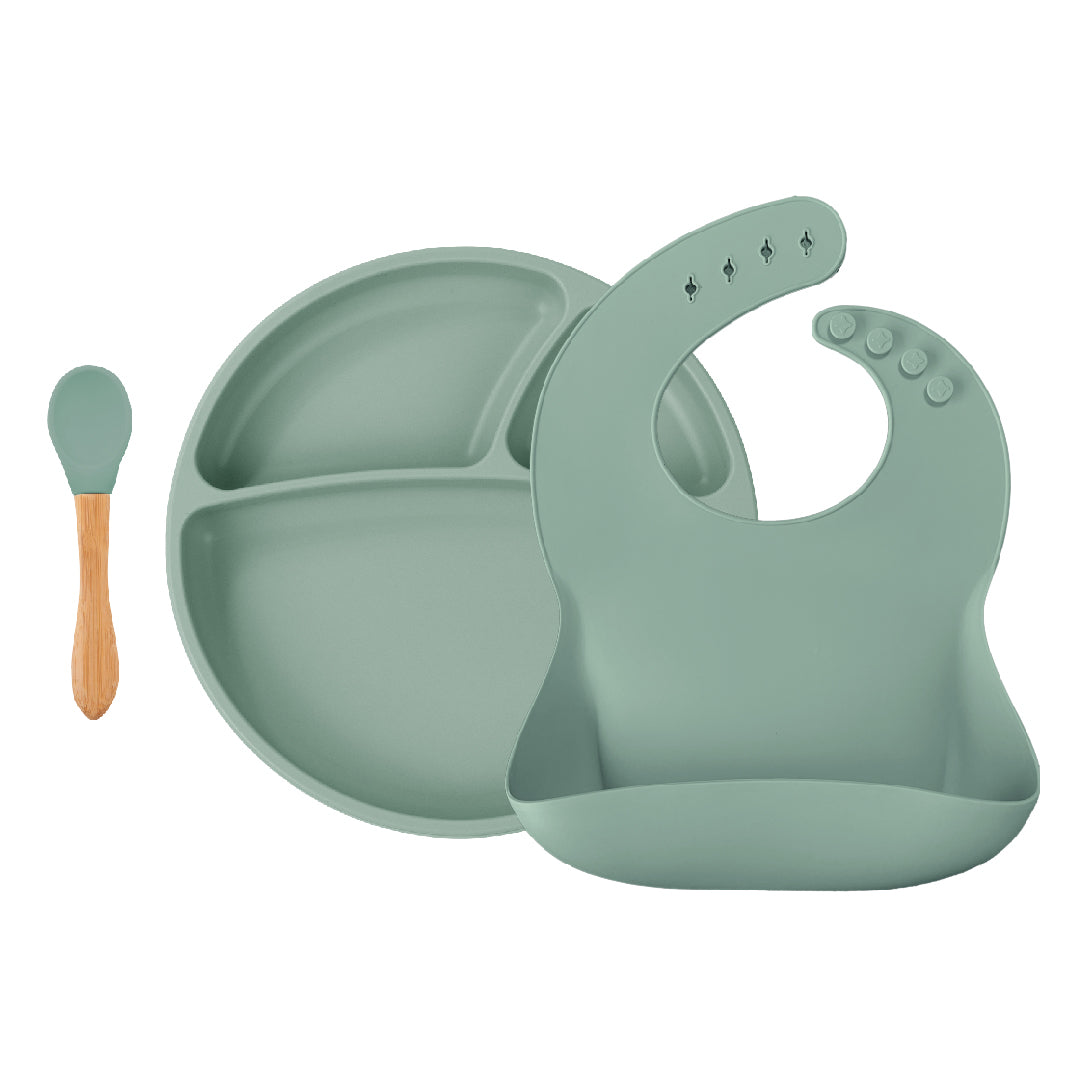 Minikoioi - Conjunto de Alimentação BLW Set II - River Green