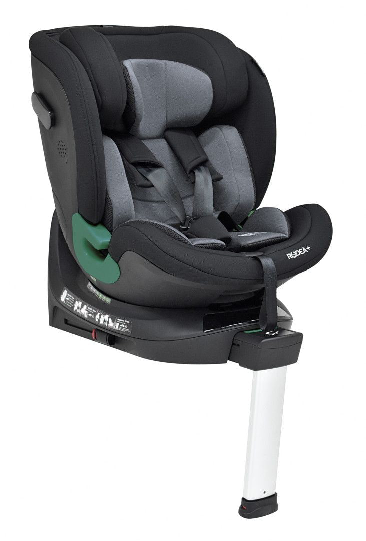Bebecar Cadeira Auto Rodeá + i-Size - Preto/cinza
