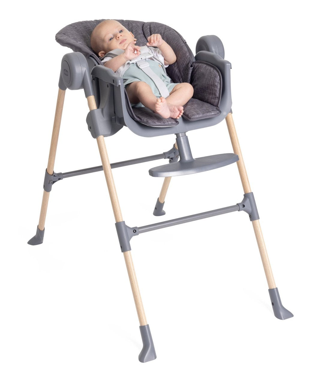 Chicco Cadeira da Papa Polly Essential - Coal
