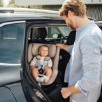 Cadeira Auto DualFix PRO M da Britax Romer  - Linen Grey dos 3 meses a 4 anos - LUX