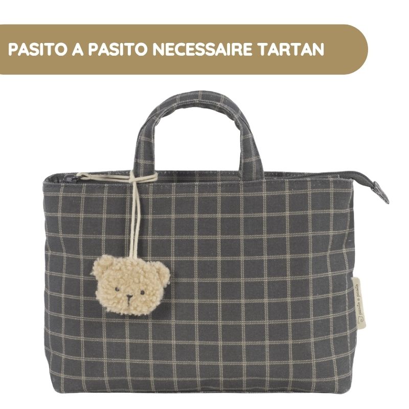 Pasito a Pasito Necessaire Tartan