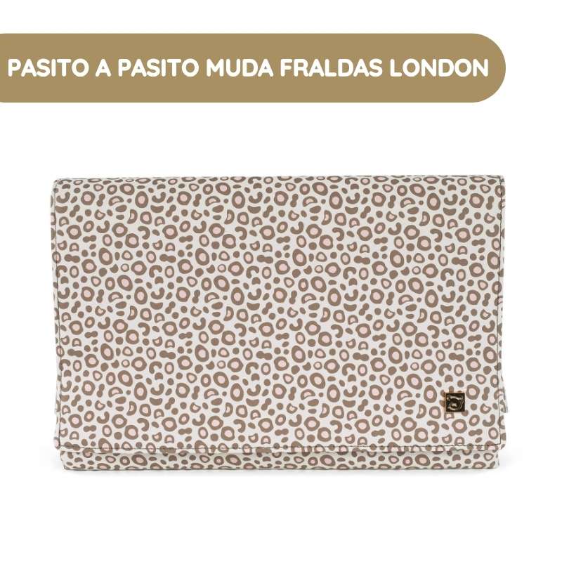 Pasito a Pasito Muda Fraldas London - Animal Print