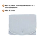 Little Dutch Muda Fraldas Portátil Comfort | Pure Soft Blue
