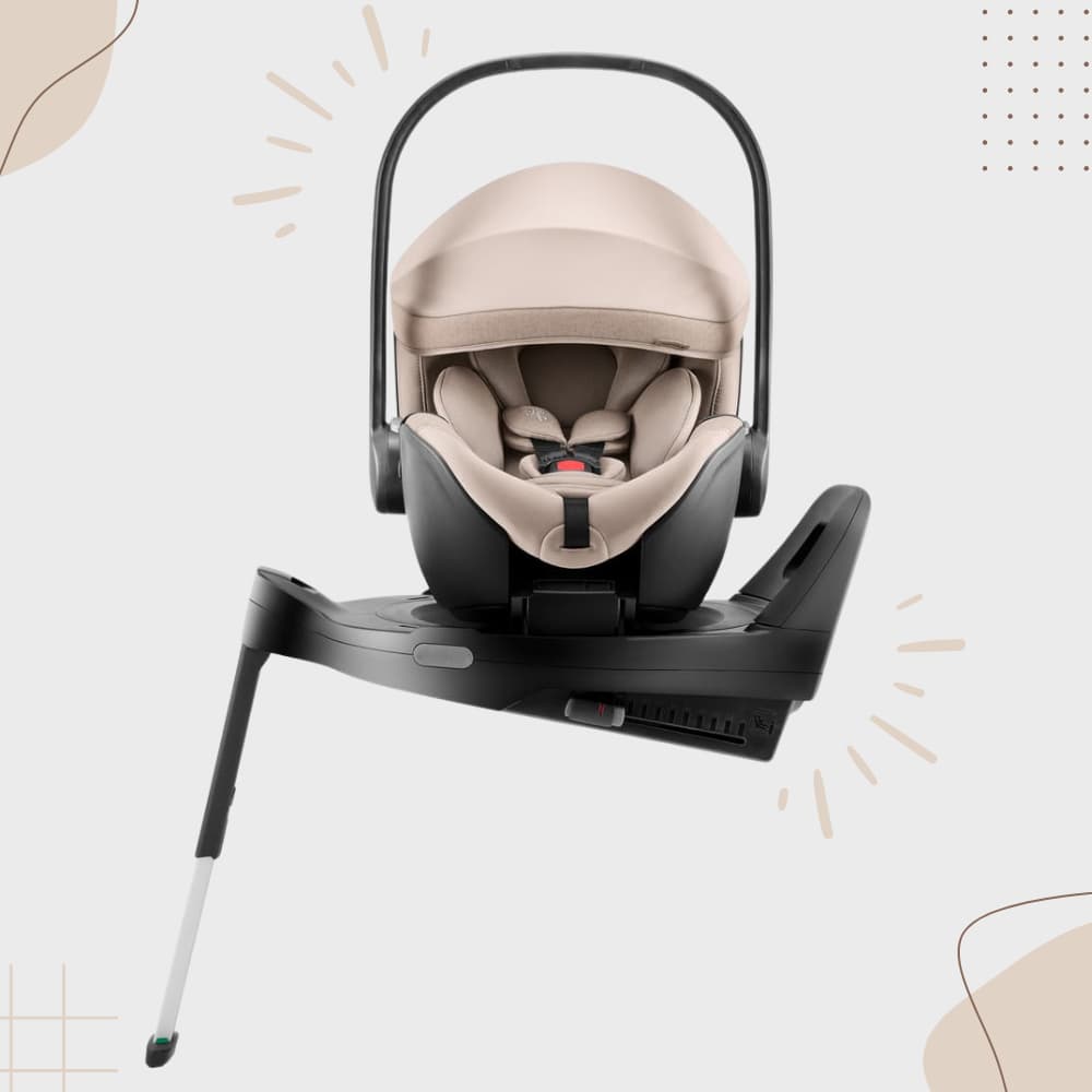 Trio Rio Carrinho de Bebé + Ovinho Baby-Safe Pro + Base Isofix Vario 5Z da Britax Römer - Style Teak