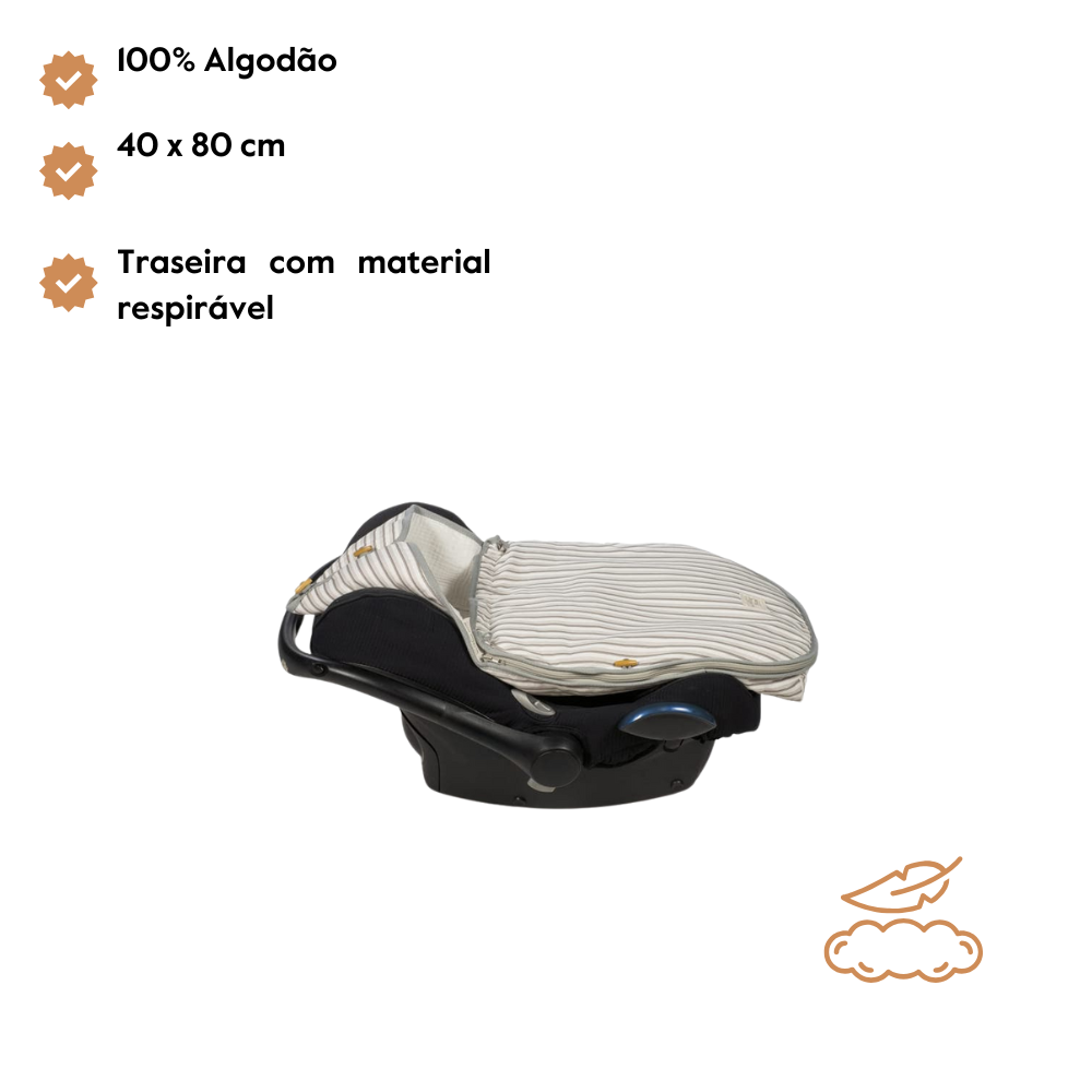 Walking Mum Saco para Ovinho e Alcofa Botton Raya