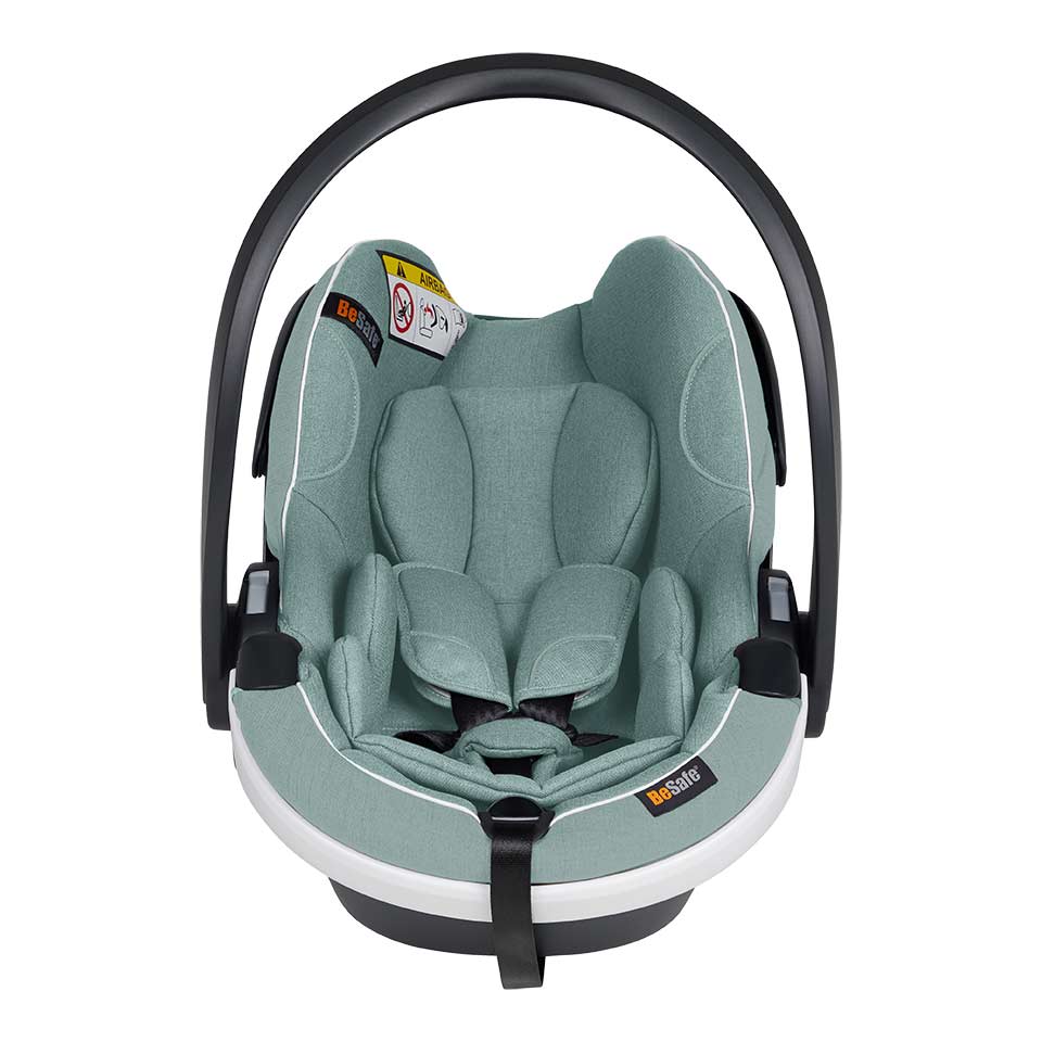 Ovinho para Bebé BeSafe iZi Go Modular X2 i-Size - Sea Green Mélange