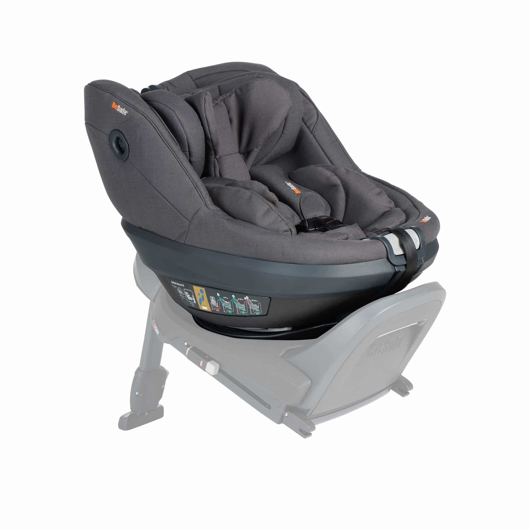 BeSafe Cadeira Auto Beyond 2 B - Dark Grey Mélange