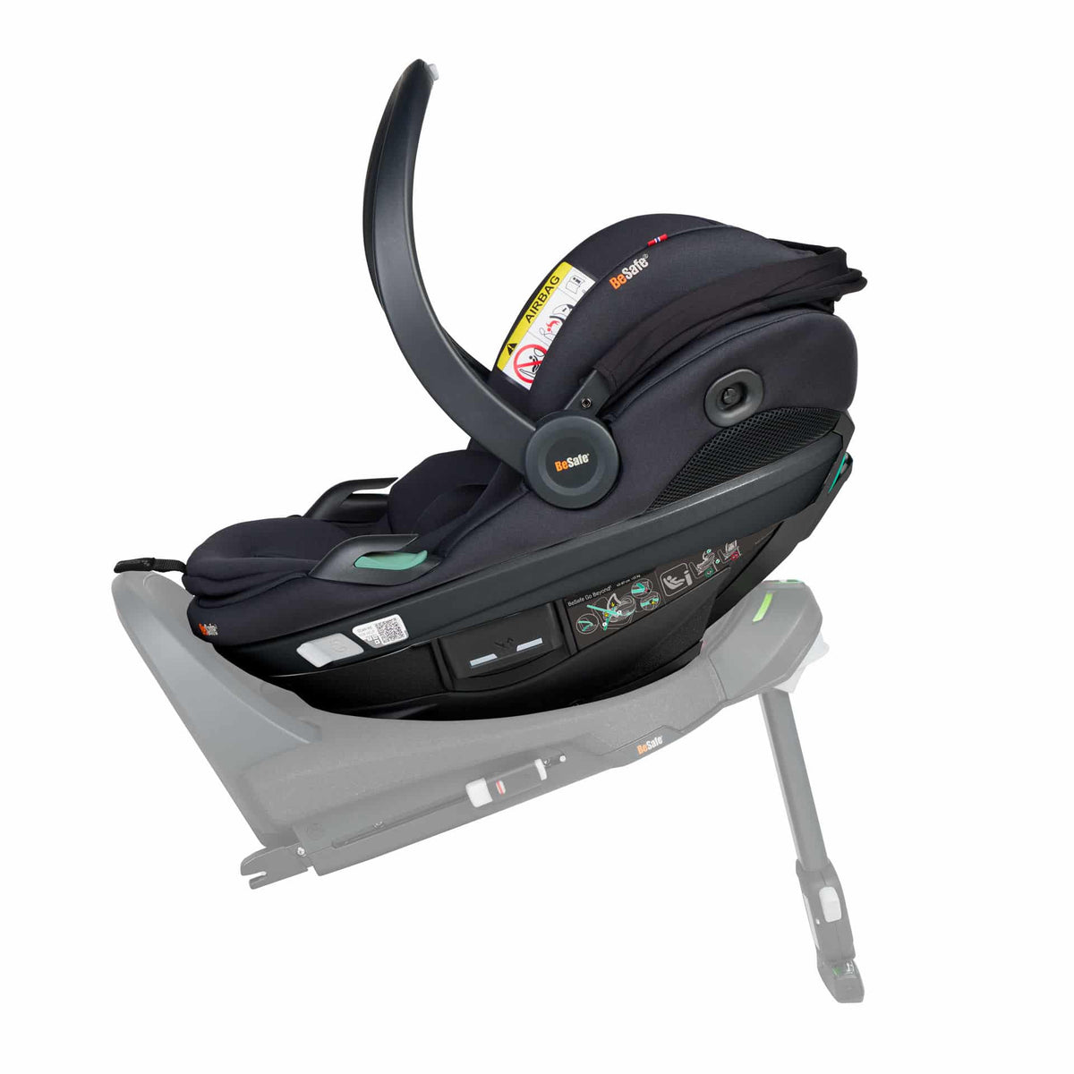 BeSafe Cadeira Auto Go Beyond 2 - Black SoftBreeze