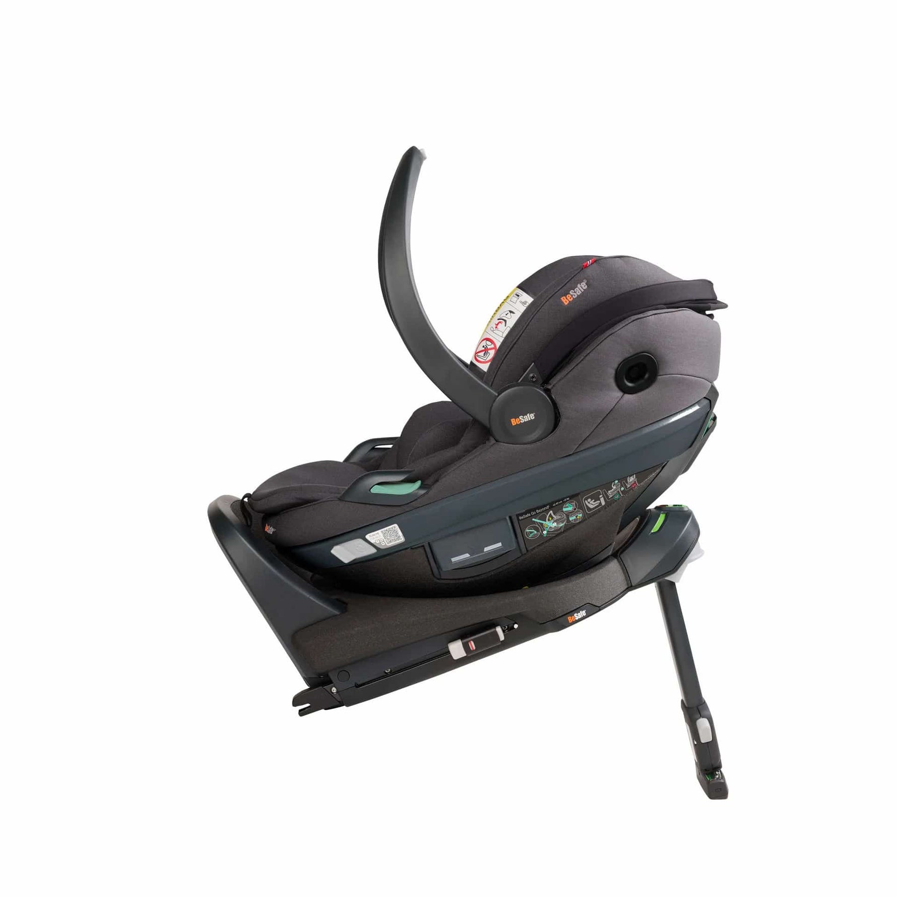 BeSafe Cadeira Auto Go Beyond 2 - Dark Grey Mélange