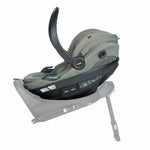 Instalada na Base Beyond ISOFIX — BeSafe Cadeira Auto Go Beyond 2 Meadow Green SoftBreeze