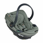 Vista de perfil direito — BeSafe Cadeira Auto Go Beyond 2 Meadow Green SoftBreeze