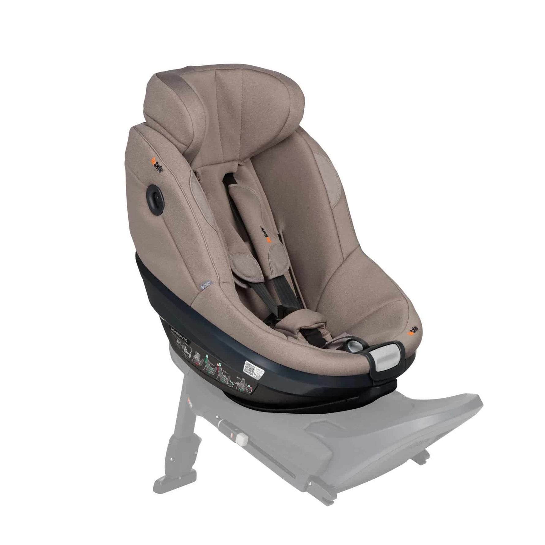 BeSafe Cadeira Auto Beyond 2 360 - Dark Sand SoftBreeze