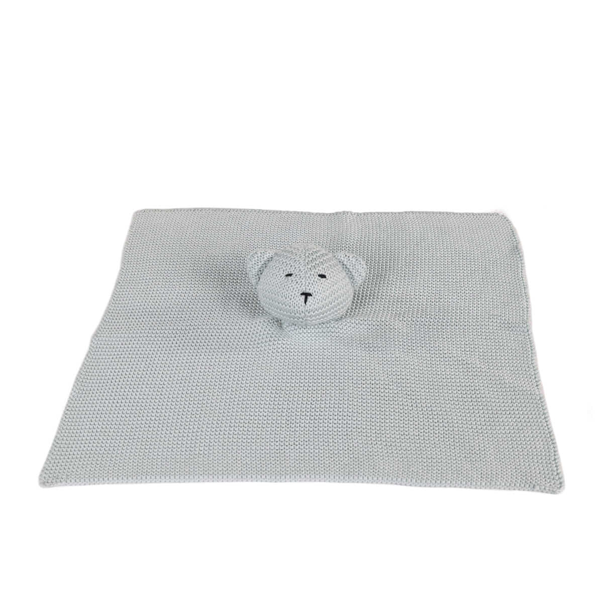Walking Mum Urso Doudou em Bambu Gris 34X34 cm